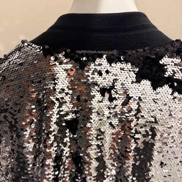 Golden Goose Men's Joshua Sequin Bomber Jacket Size 48 IT - Picture 8 of 13